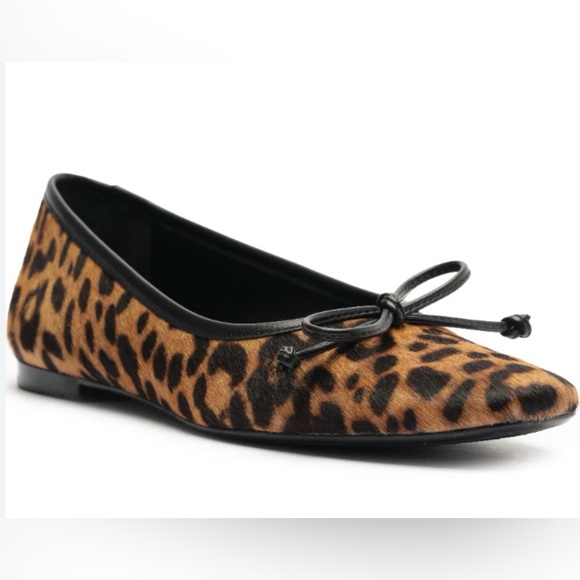NEW SCHUTZ Arrisa Leopard Ballet Flats - Picture 4 of 5